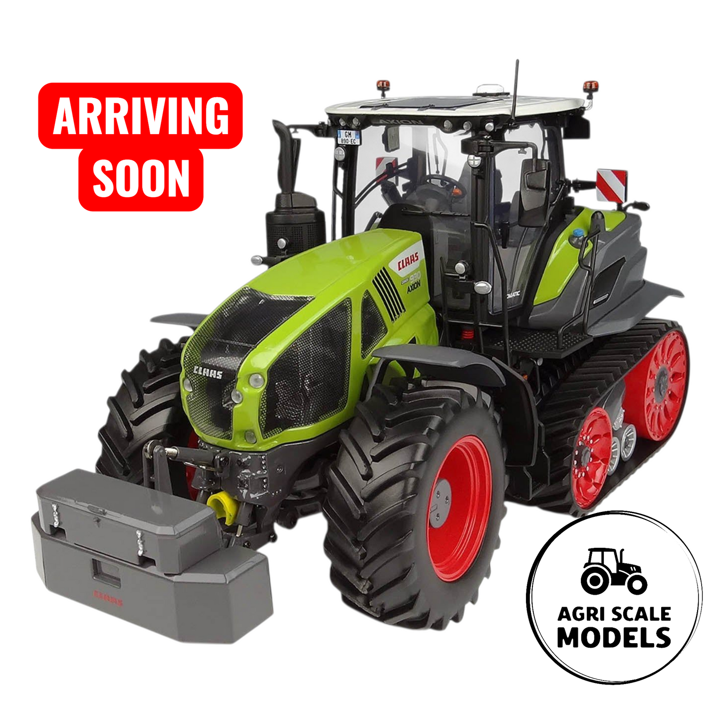 Claas Axion 930 Terra Trac – 1:32 Model Limited Edition by Universal Hobbies
