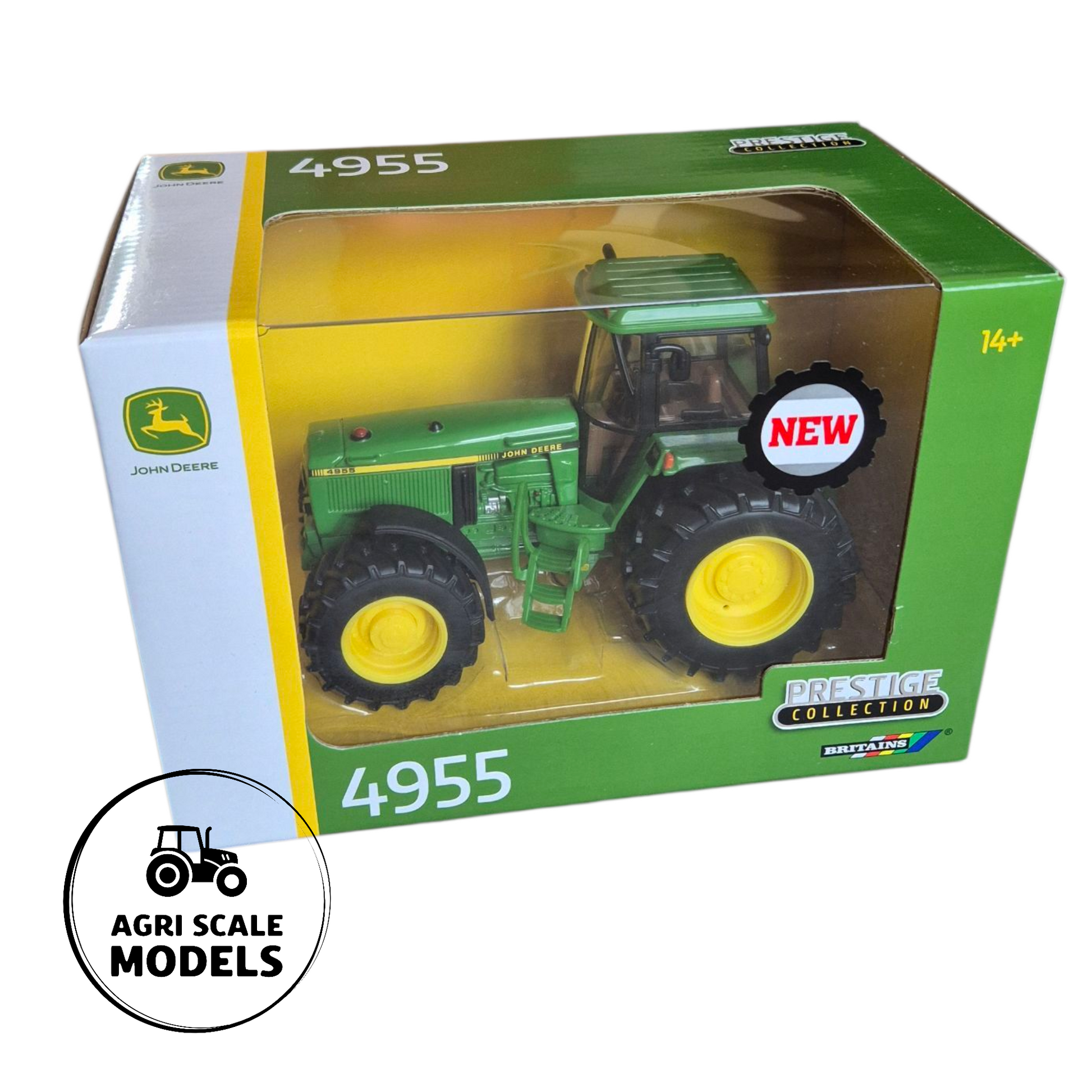 John Deere 4955 Tractor – 1:32 Prestige Model by Britains in box