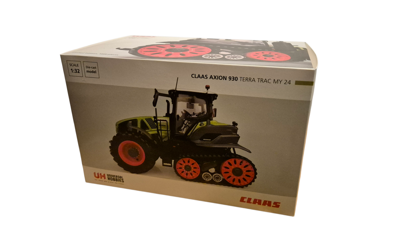 Claas Axion 930 Terra Trac – 1:32 Model Limited Edition by Universal Hobbies