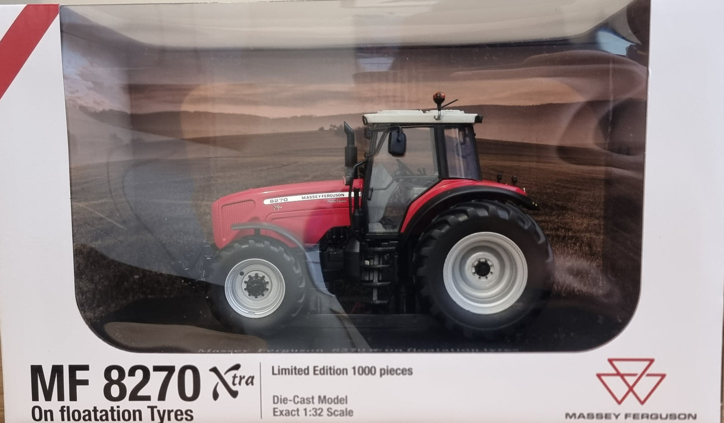 universal hobbies farm model massey ferguson 8270 Xtra flotation tyres 1:32