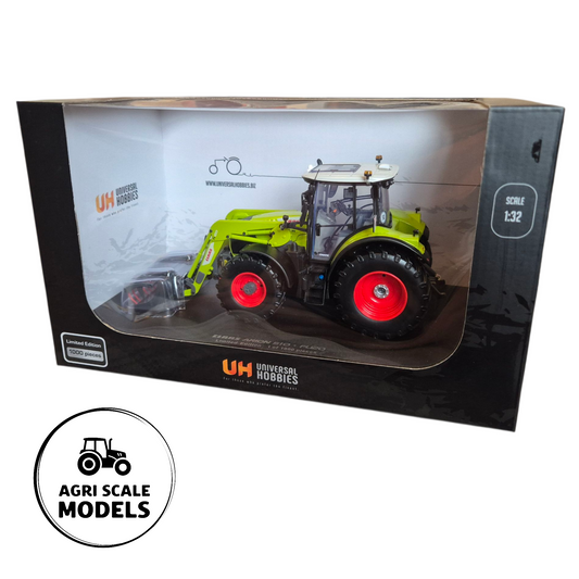 Claas Arion 510 with FL120 Front Loader – 1:32 Limited Edition Model by Universal Hobbies in box