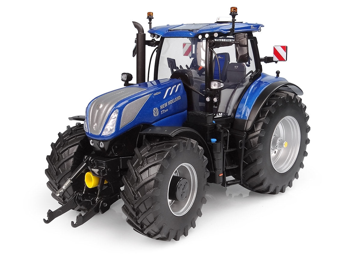 universal hobbies new holland t7 300 blue power farm model tractor