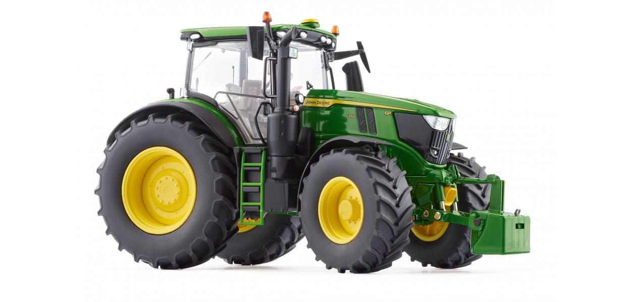 wiking john deere 6r 250 farm model tractor