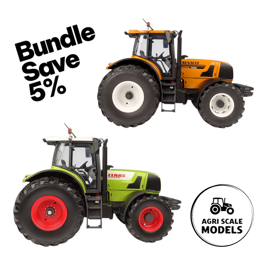 Claas & Renault Atles 926RZ Tractor Bundle – 1:32 Universal Hobbies Models